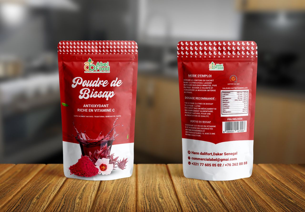 BISSAP POUDRE ROUGE 500G