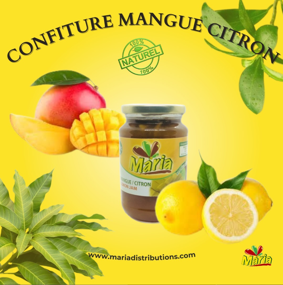 CONFITURE MANGUE-CITRON