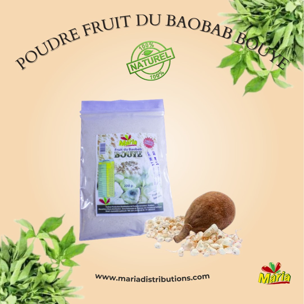 POUDRE DE FRUIT DE BAOBAB 