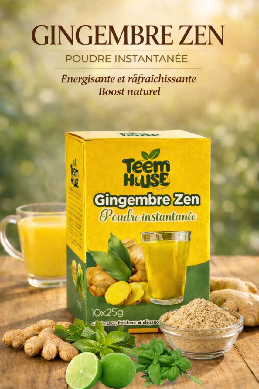 GINGEMBRE ZEN 250G (poudre instantanée)