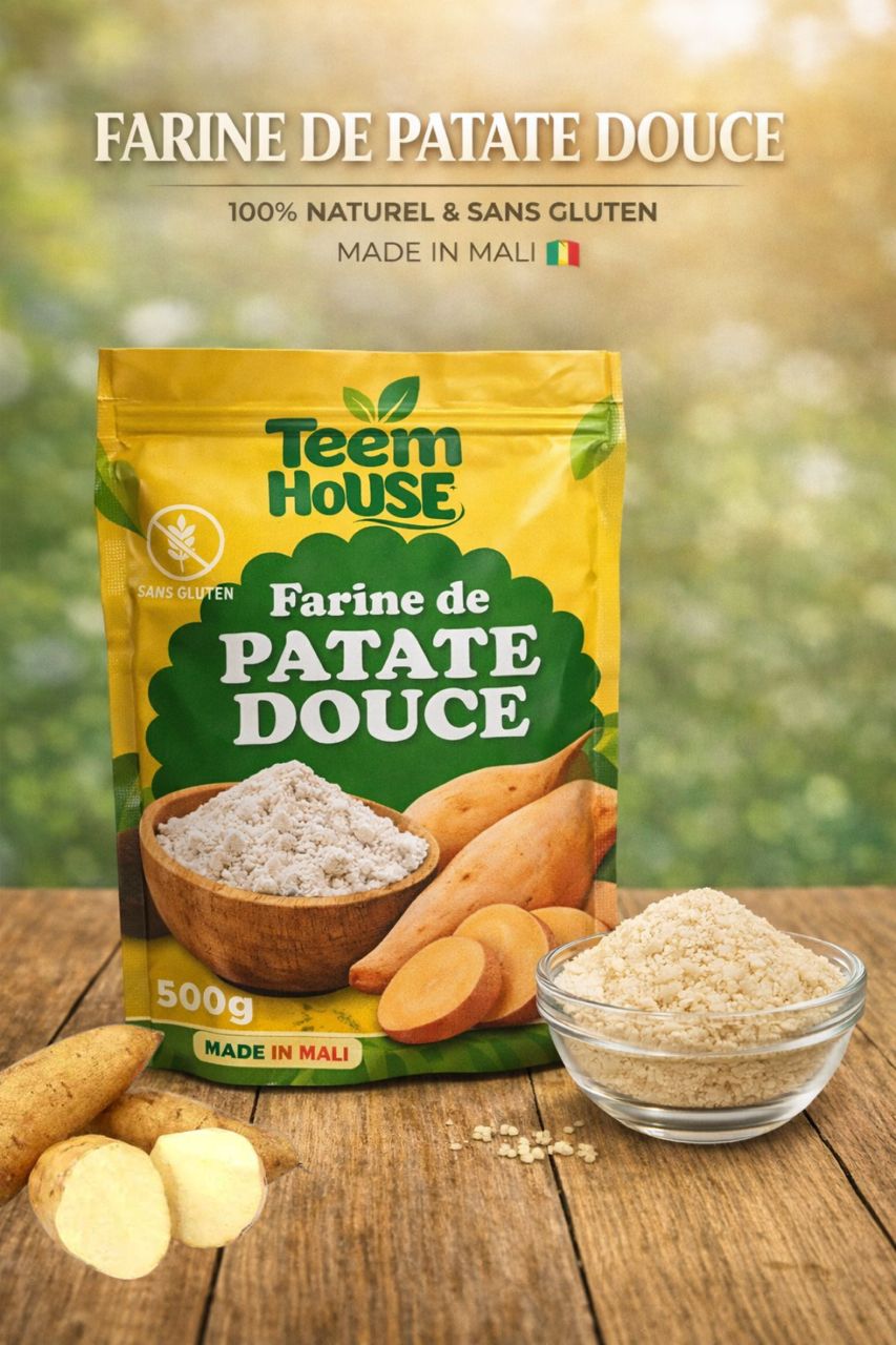 FARINE DE PATATE DOUCE 500G 