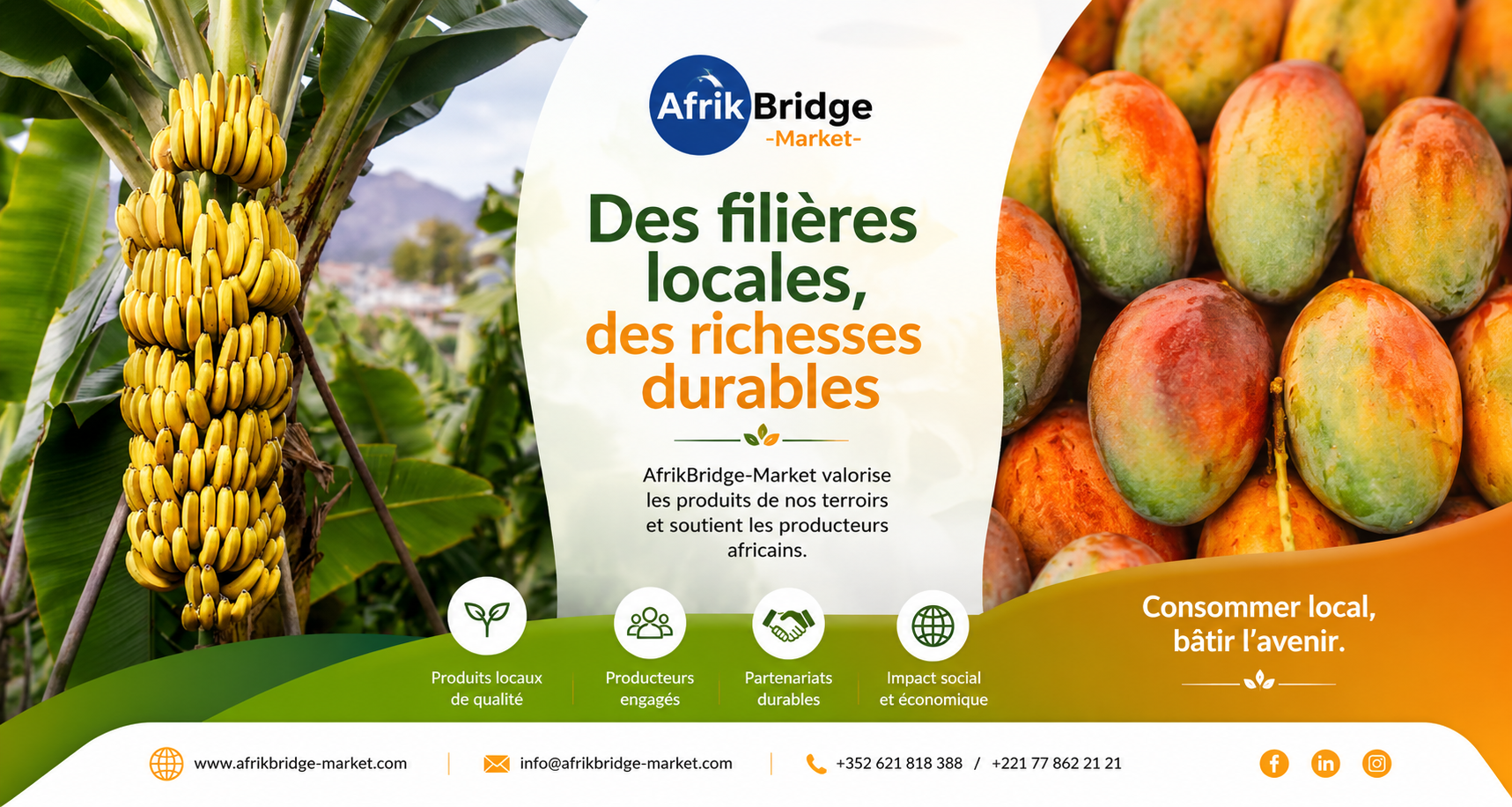 AfrikBridge Market - Filières locales, richesses durables